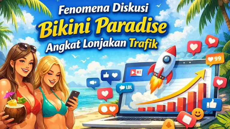Fenomena Diskusi Bikini Paradise Angkat Lonjakan Trafik