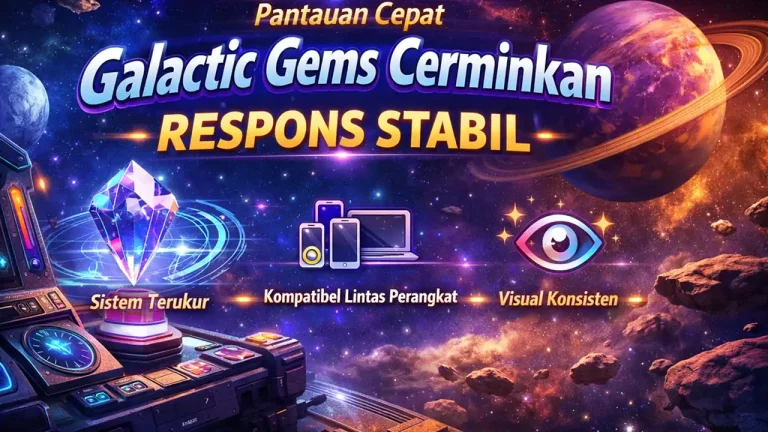 Pantauan Cepat Galactic Gems Cerminkan Respons Stabil