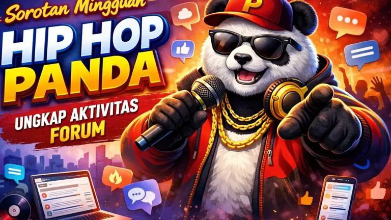 Sorotan Mingguan Hip Hop Panda Ungkap Aktivitas Forum