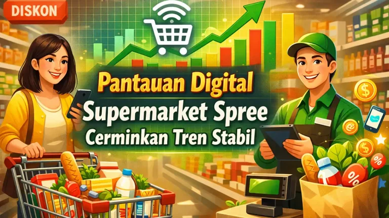 Pantauan Digital Supermarket Spree Cerminkan Tren Stabil