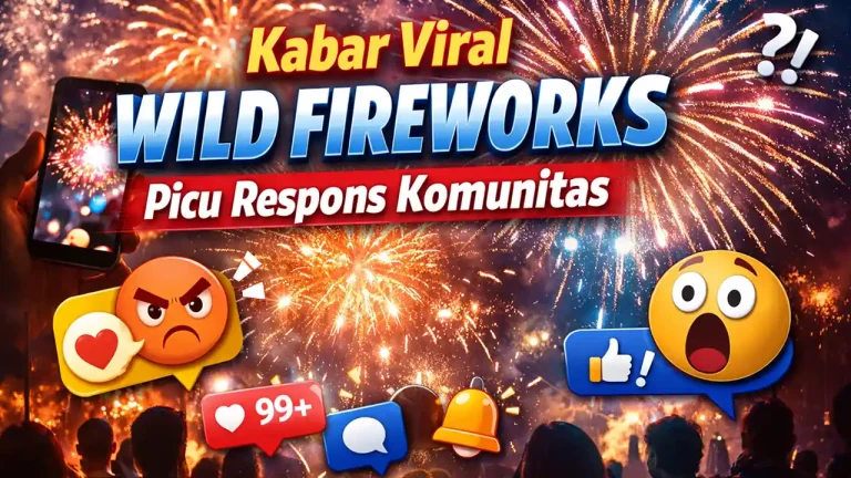 Kabar Viral Wild Fireworks Picu Respons Komunitas