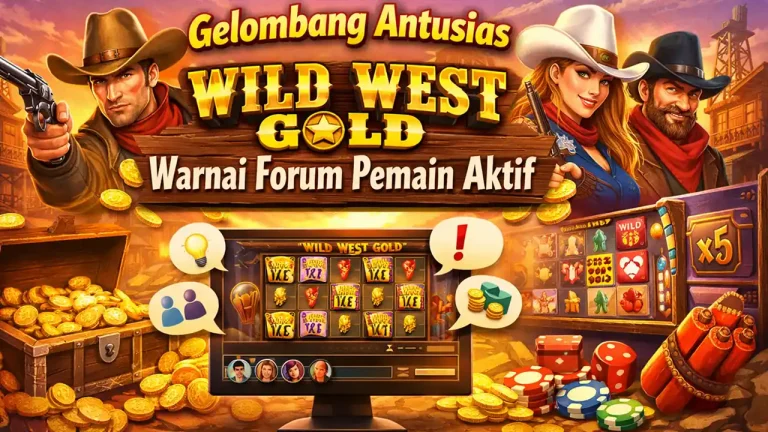 Gelombang Antusias Wild West Gold Warnai Forum Pemain Aktif