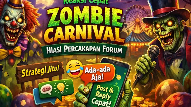 Reaksi Cepat Zombie Carnival Hiasi Percakapan Forum